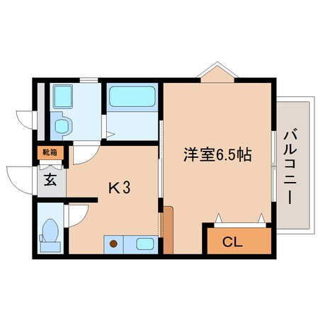 王寺駅 徒歩8分 2階の物件間取画像